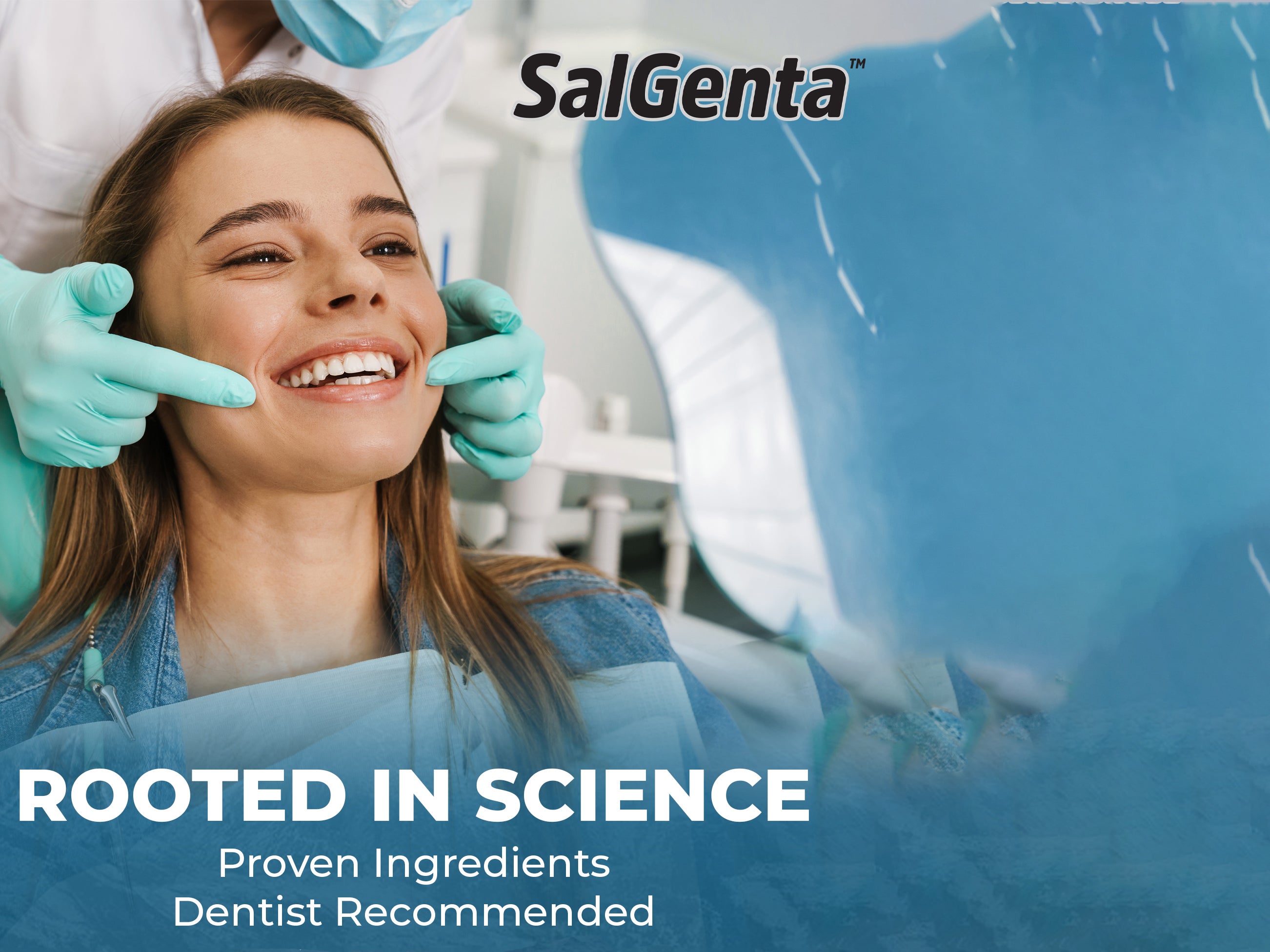 rooted in science, #1 Dentist Recommended Supplement for Dry Mouth